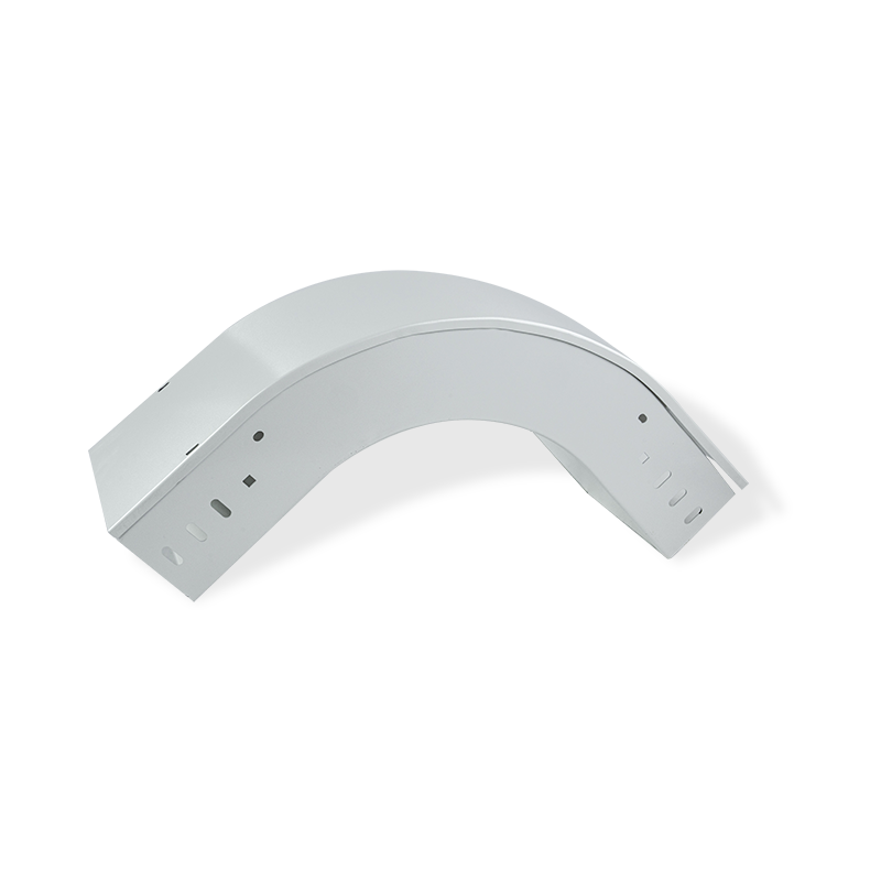 Spray plast ned runde bøy tilbehør for Trough Type Anti-slip kabelbakke