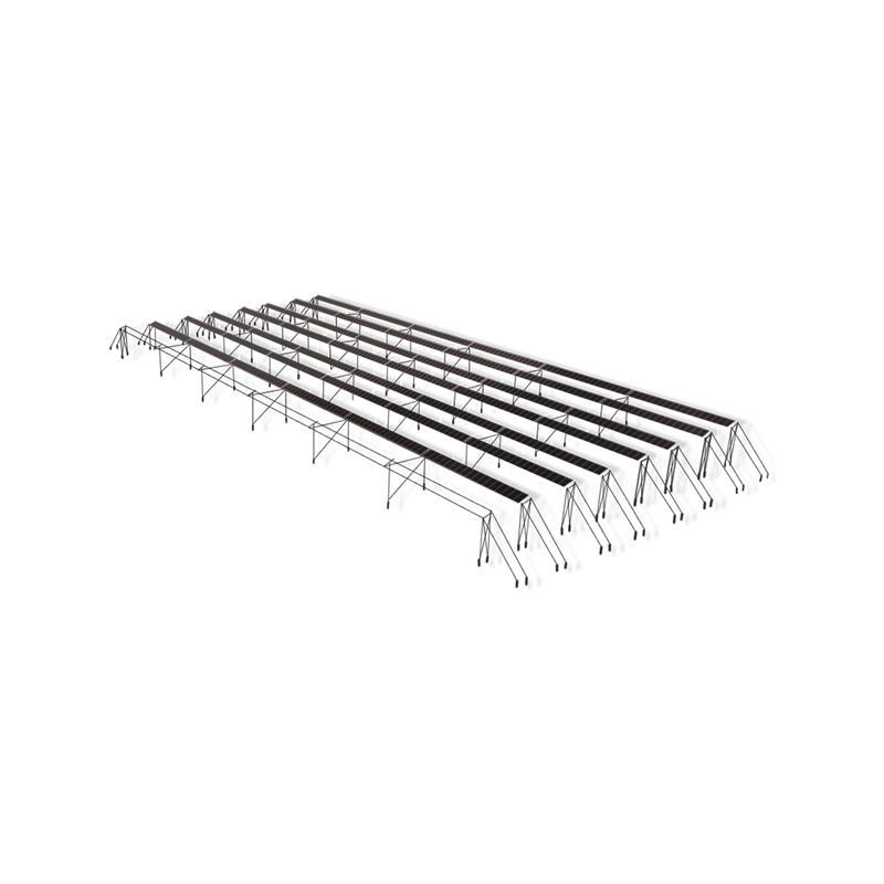 Solar Ground system Galvanisert stål fleksibel fast brakett